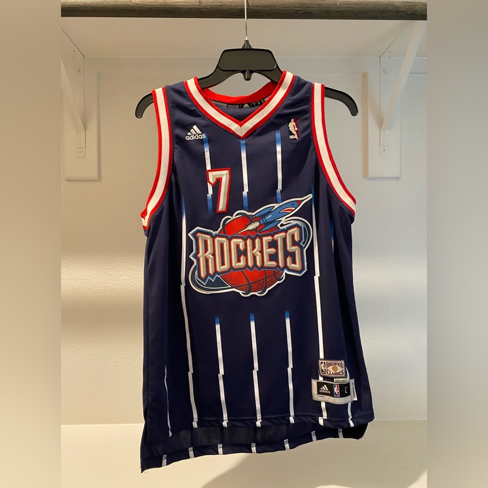 Houston Rockets Retro vintage Jeremey Lin Jersey Size L